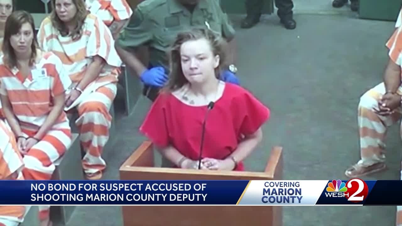 Woman accused of shooting Florida deputy with gun hidden in pants given no bond