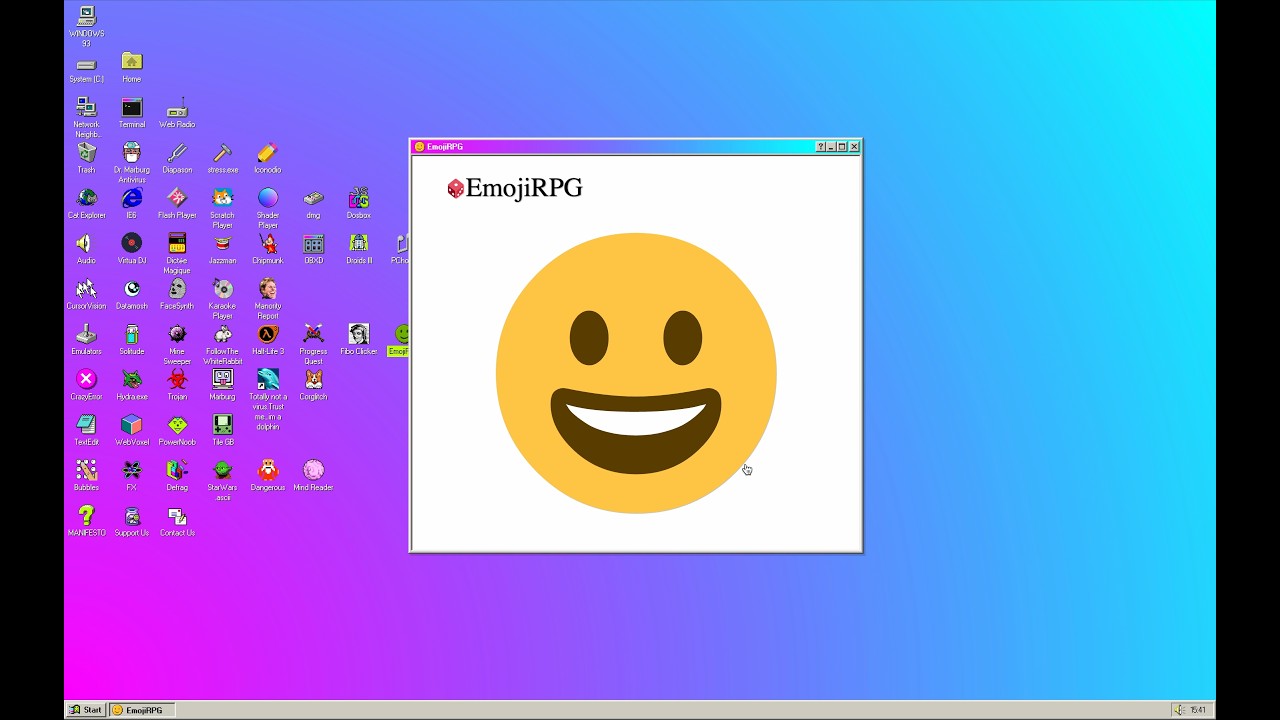 EmojiRPG on Windows93.net