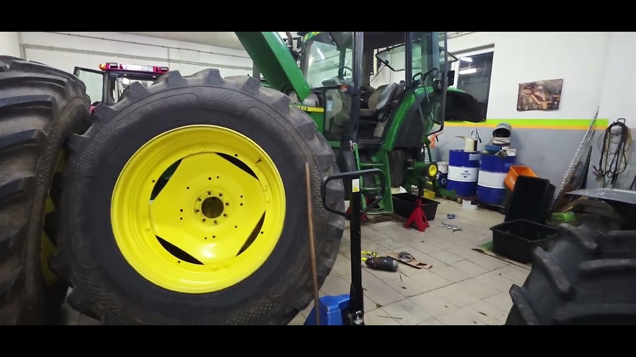 Zetor forterra, proxima, problem z półbiegami john deere dał sie we znaki.