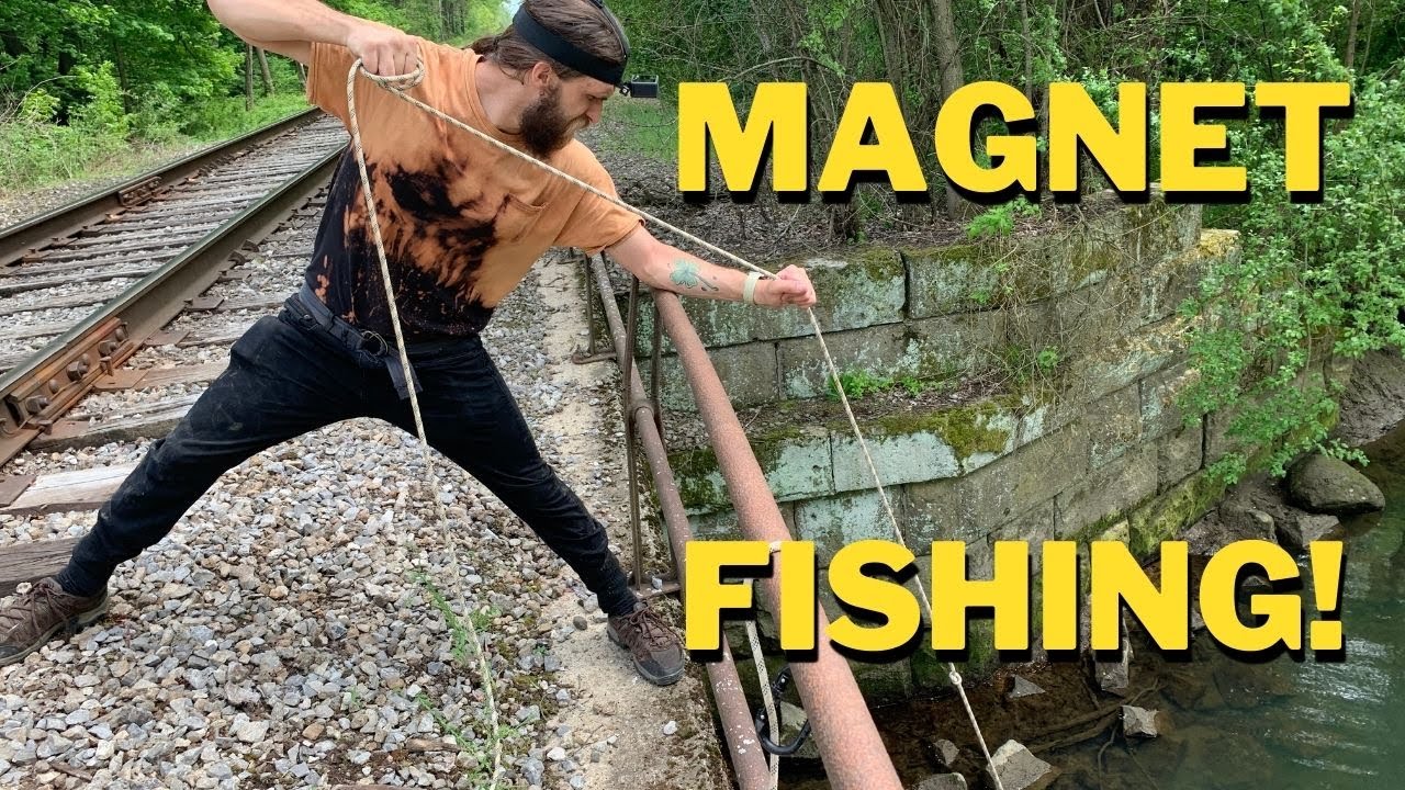 Magnet Fishing On Train Tracks!