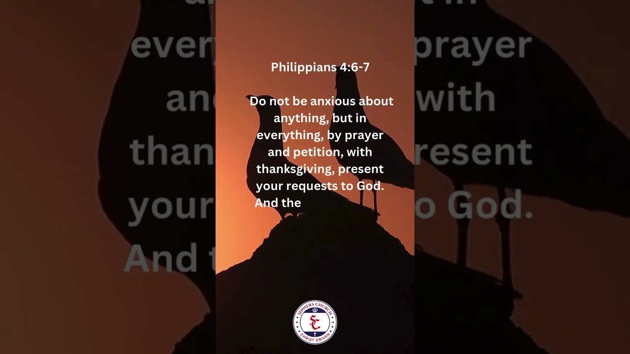 Peace Through Prayer | Philippians 4:6-7
