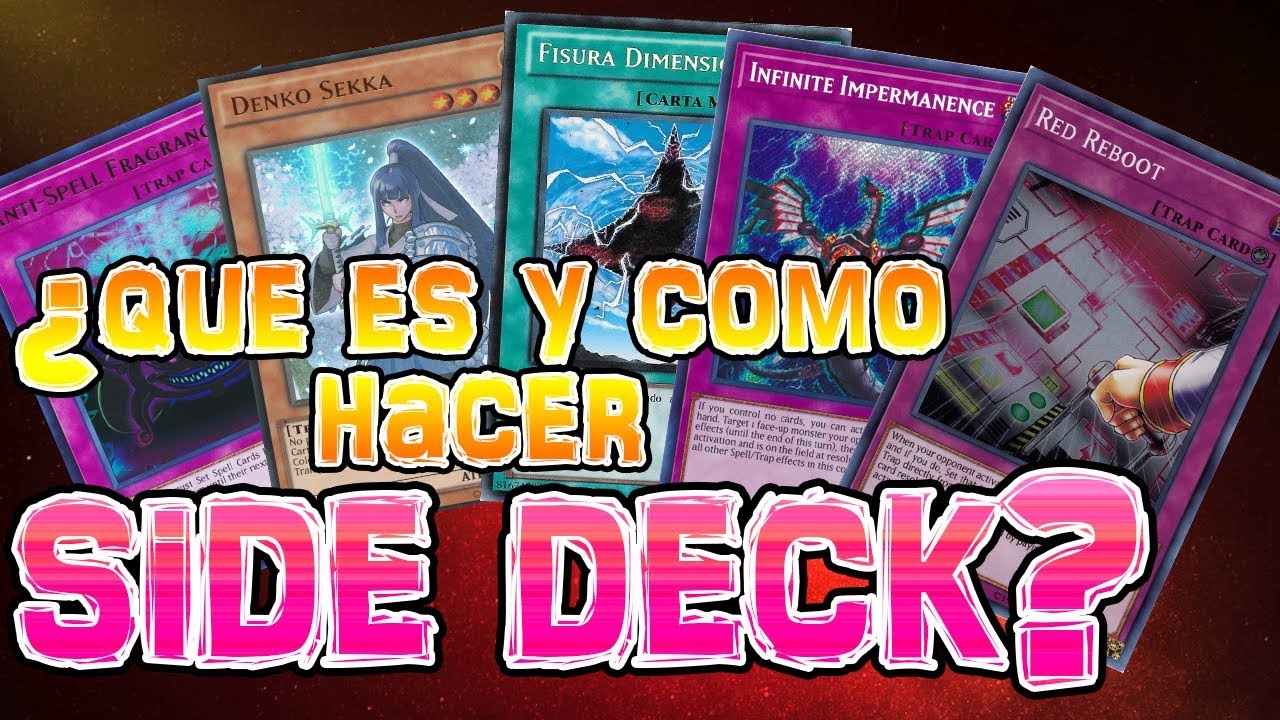 QUE ES Y COMO HACER SIDE DECK? / Teoría avanzada
