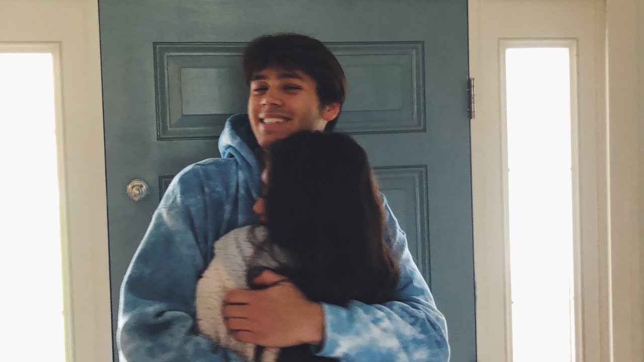 my boyfriend coming home from college!