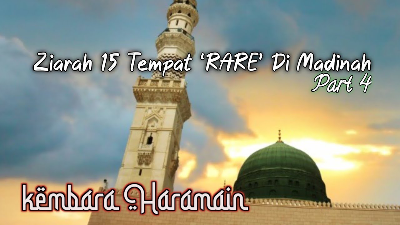 Kembara Haramain Part 4 | 15 tempat 'RARE' Sekitar Kota Madinah | MH20/03 (Bas1) #andalusiatravel