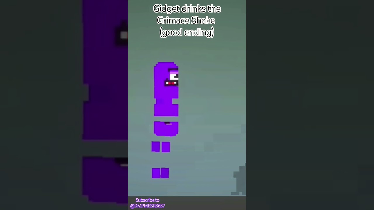 Gidget drinks the Grimace Shake (good ending) #shorts #meme #thesecretlifeofpets #melonplaygroud