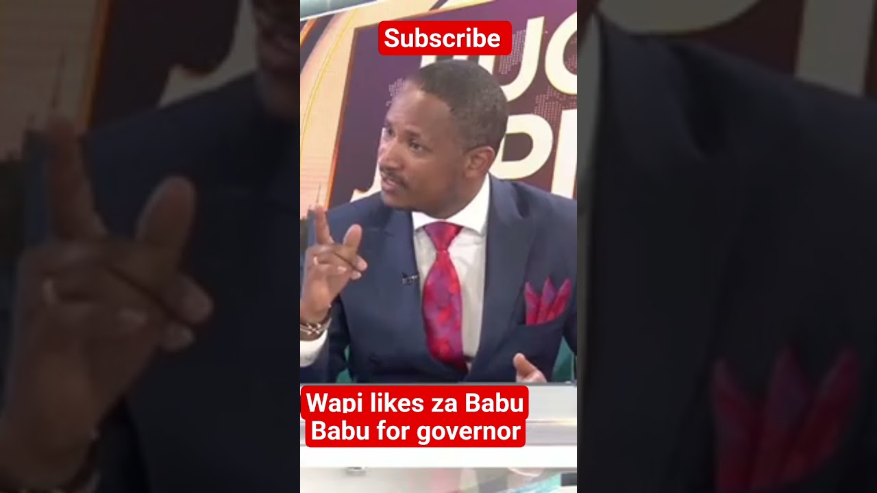 Babu at Ramogi TV studios 