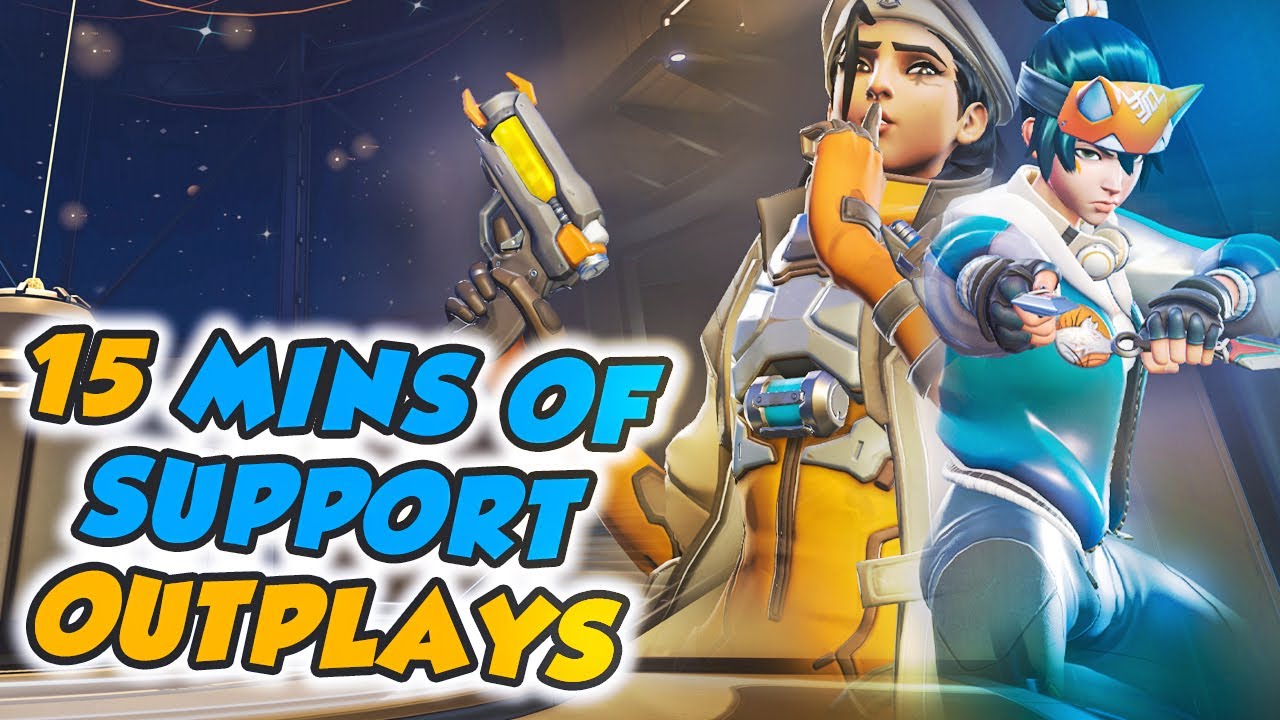 15 minutes of Support outplays in Overwatch 2