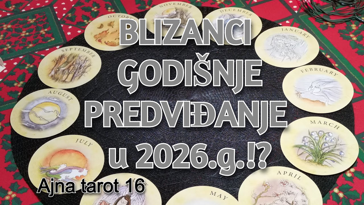 BLIZANCI - Vrlo USPJEŠNA godina 2026.! / generalno tarot čitanje