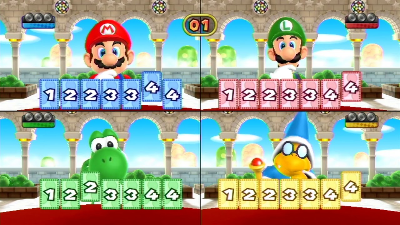 Mario Party 9   Step It Up Challenge Free for All Minigames