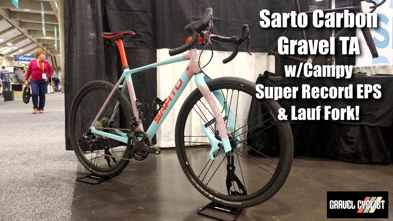Sarto Bikes Gravel TA with Campagnolo Super Record EPS & Lauf Fork: NAHBS 2019