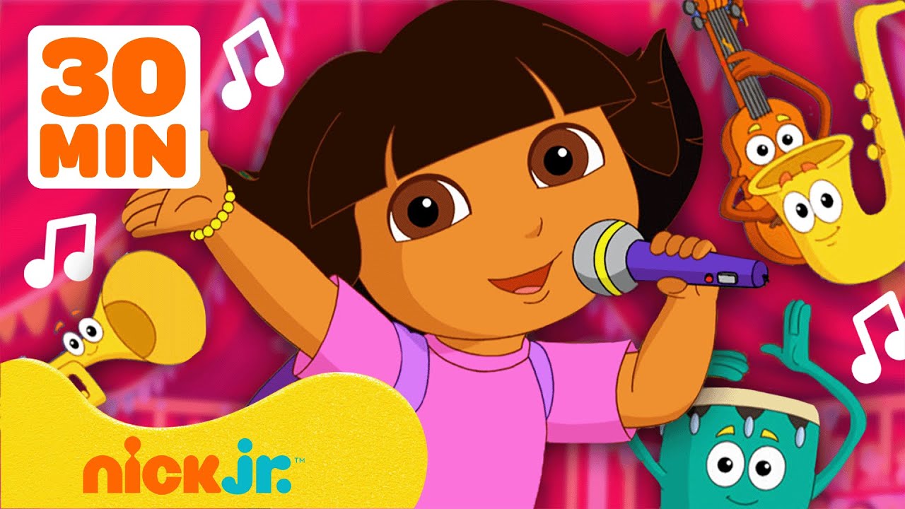 Dora the Explorer | Mitsingen mit Dora & Boots! 🎤🎵 | 30 Minuten Kinderlieder | Nick Jr. Deutschland