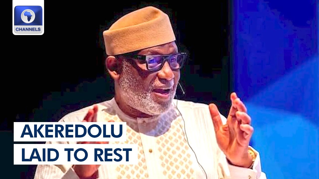 Tributes As Former Ondo Governor Akeredolu Is Laid To Rest