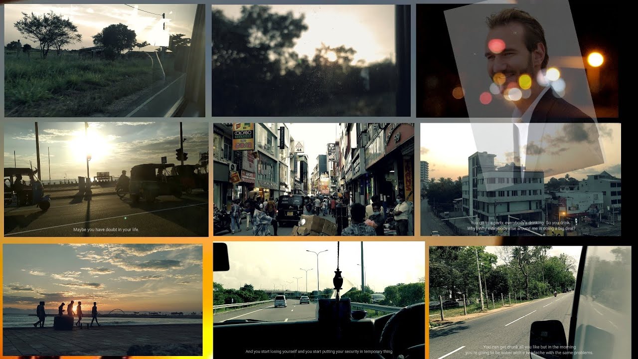 Batticaloa to Colombo Cinematic Travelling video Inspired by Never Give Up by Nick Vujicic