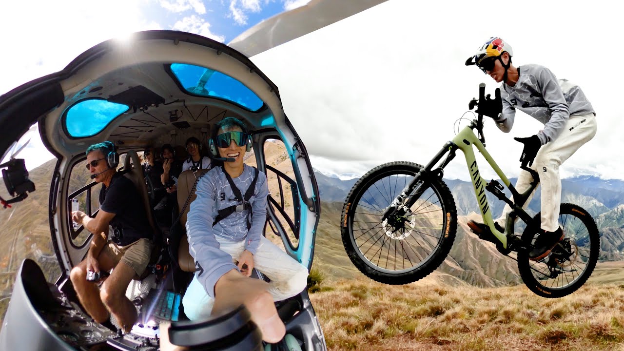 HELICOPTER TRAIL TOUR in NEW ZEALAND