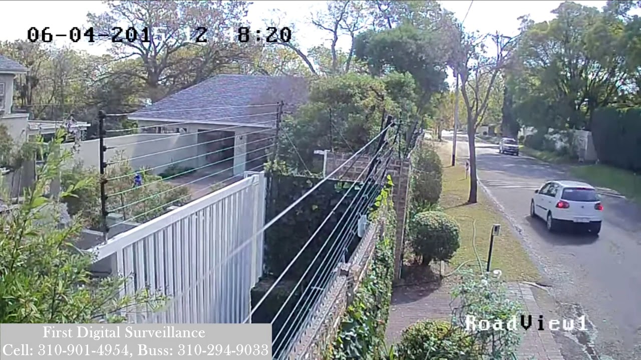 Home Security Camera Systems in Los Angeles | Robbery caught on tape
