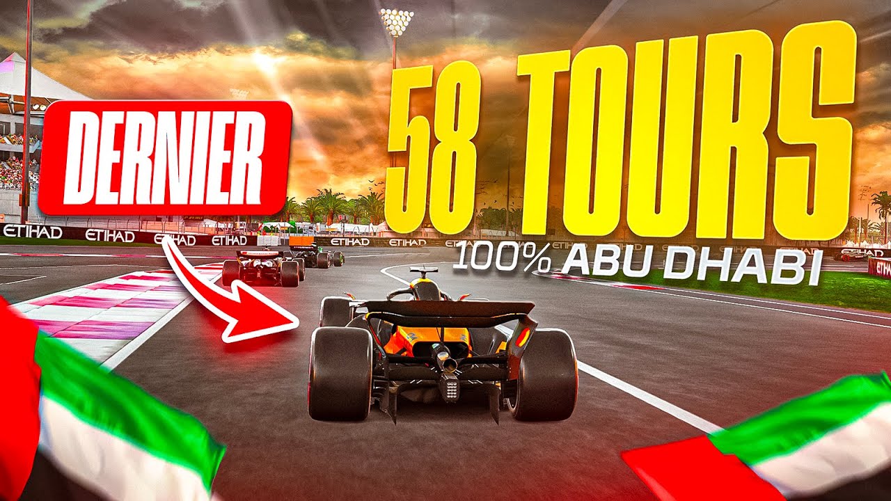 UNE FIN DE SAISON CATASTROPHIQUE POUR 2025.. - 100% Abu Dhabi F1 25