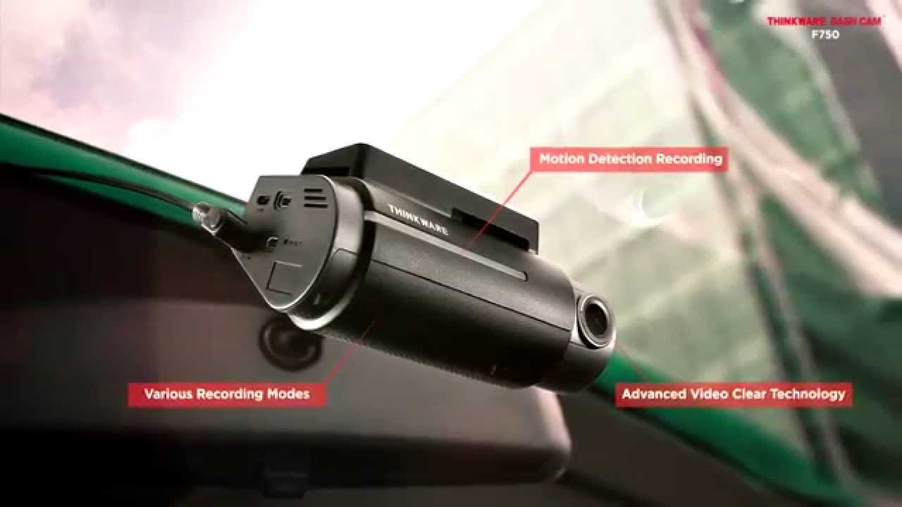 Thinkware F750 dashcam; Wifi, ADAS