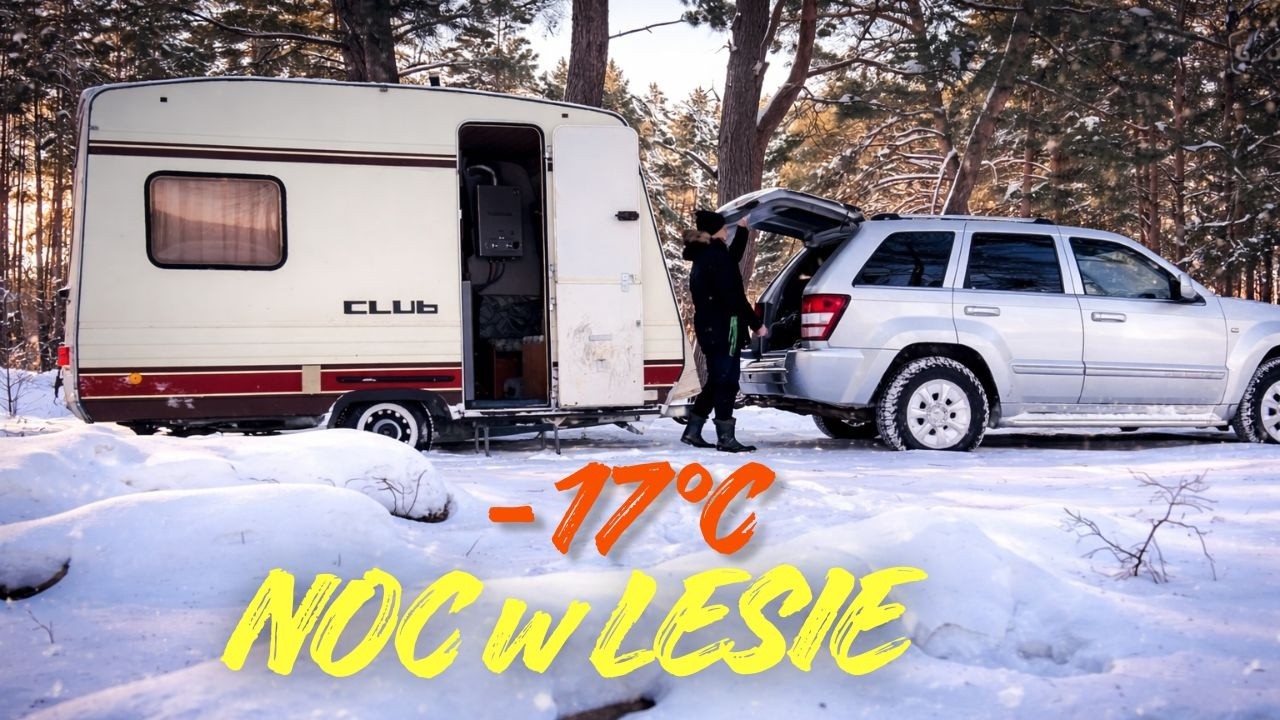Droga do ciszy | Zimowy biwak i nocleg w BMW X5 (-17°C)