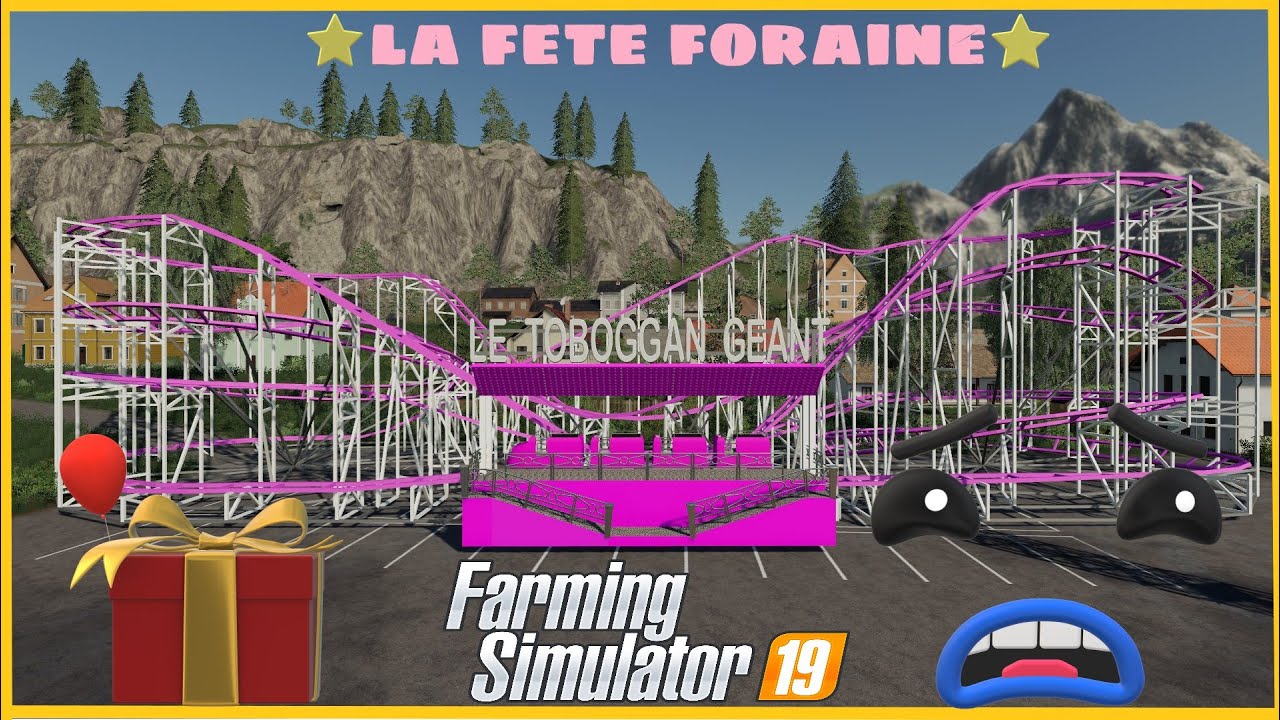 Du nouveauté sur fs19 (mods forain)