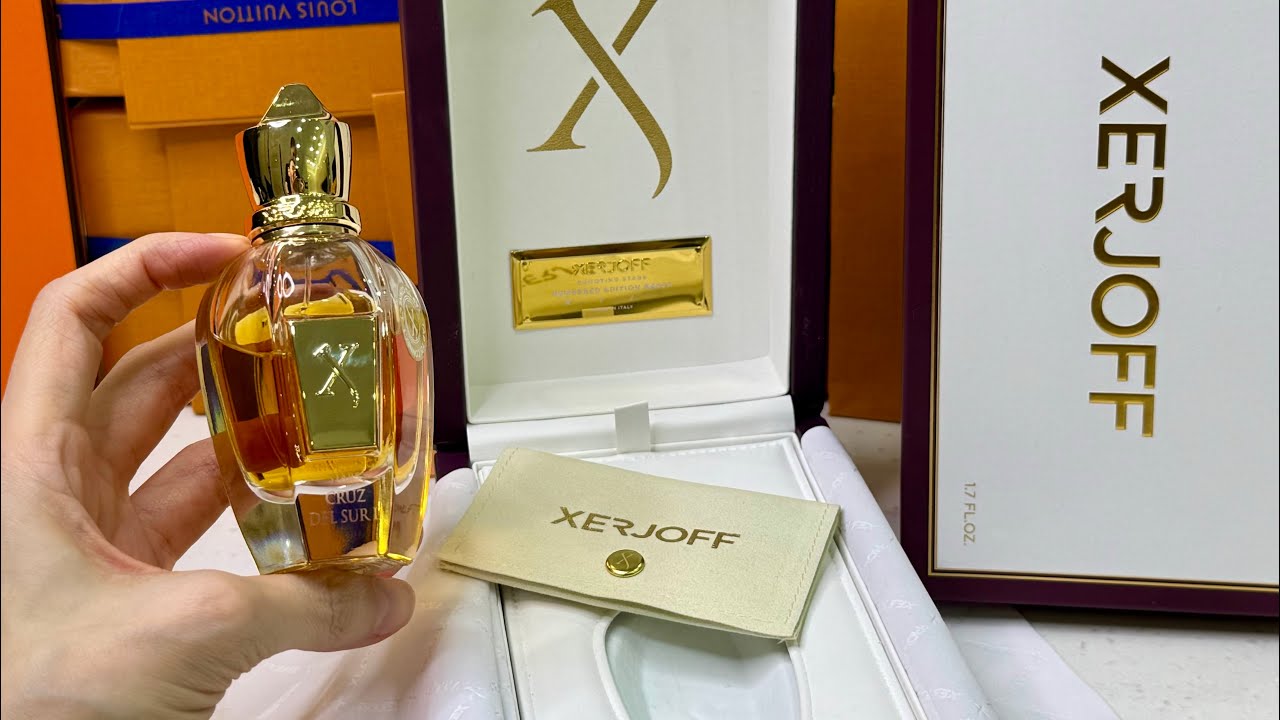 ASMR Perfume Sounds | Xerjoff Cruz del Sur | Luxury Sprays & Bottle Sounds | No Talking