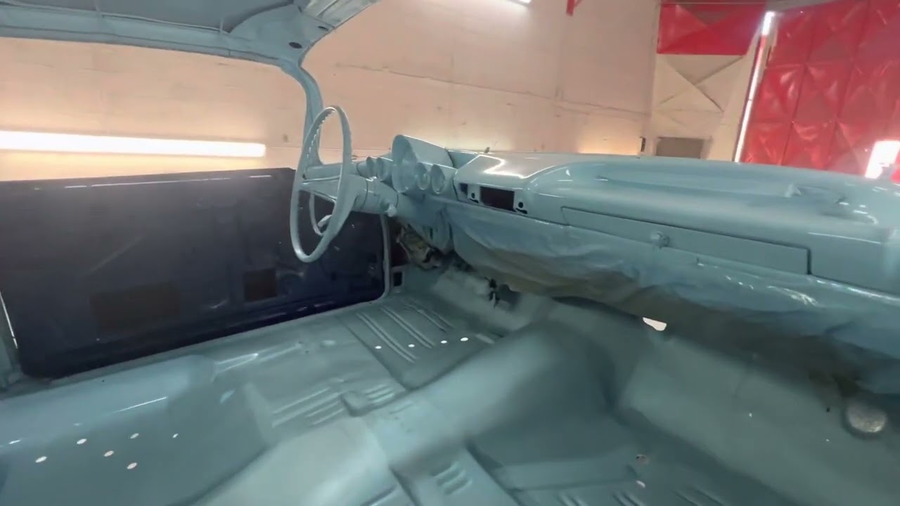 Jamal’s 1959 Impala Update, Fresh paint! Got One spot available