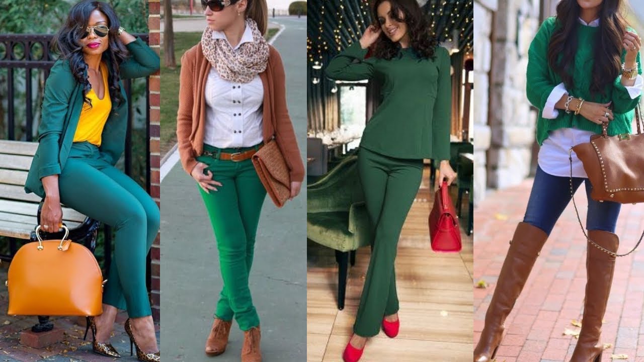 OUTFITS CON COLORES de moda QUE SE LLEVARAN este OTOÑO INVIERNO 2020 / 2021  /colores DE MODA