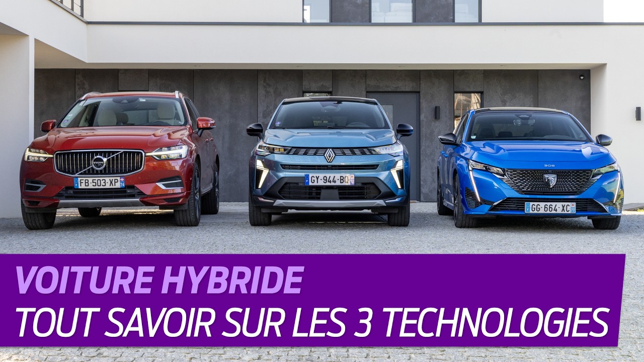 Voiture hybride, hybride rechargeable, micro-hybride : quelles diff&eacute;rences ?