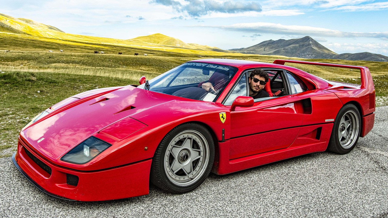 Ferrari F40: моя мечта о твинтурбо стала реальностью - Давиде Чирони