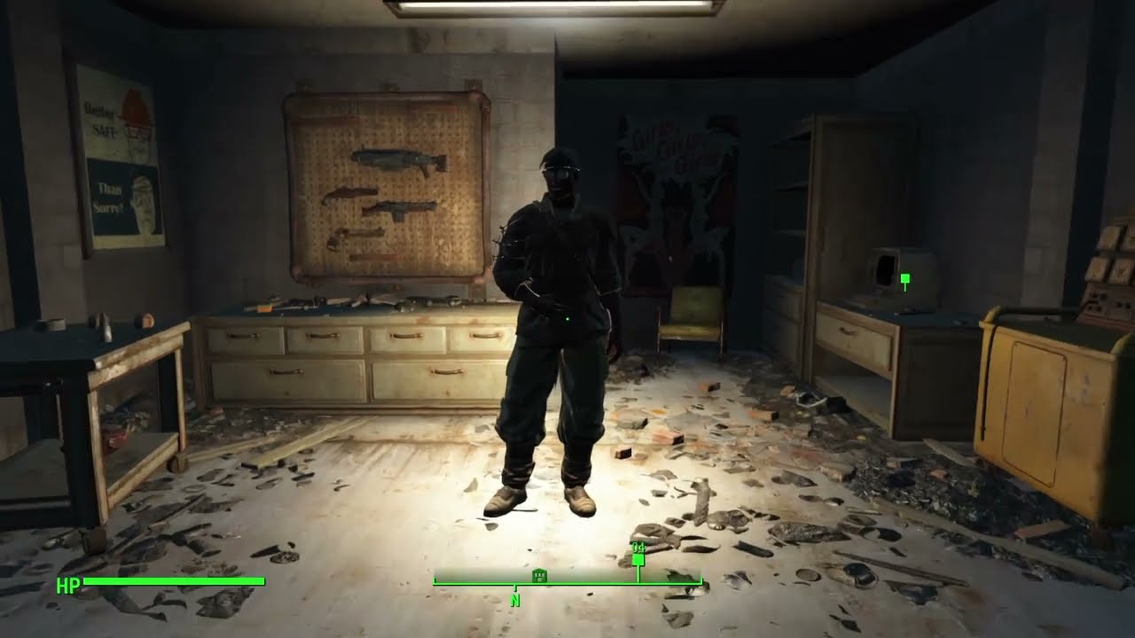 FALLOUT 4 - Suggs Power Armor Frame Location