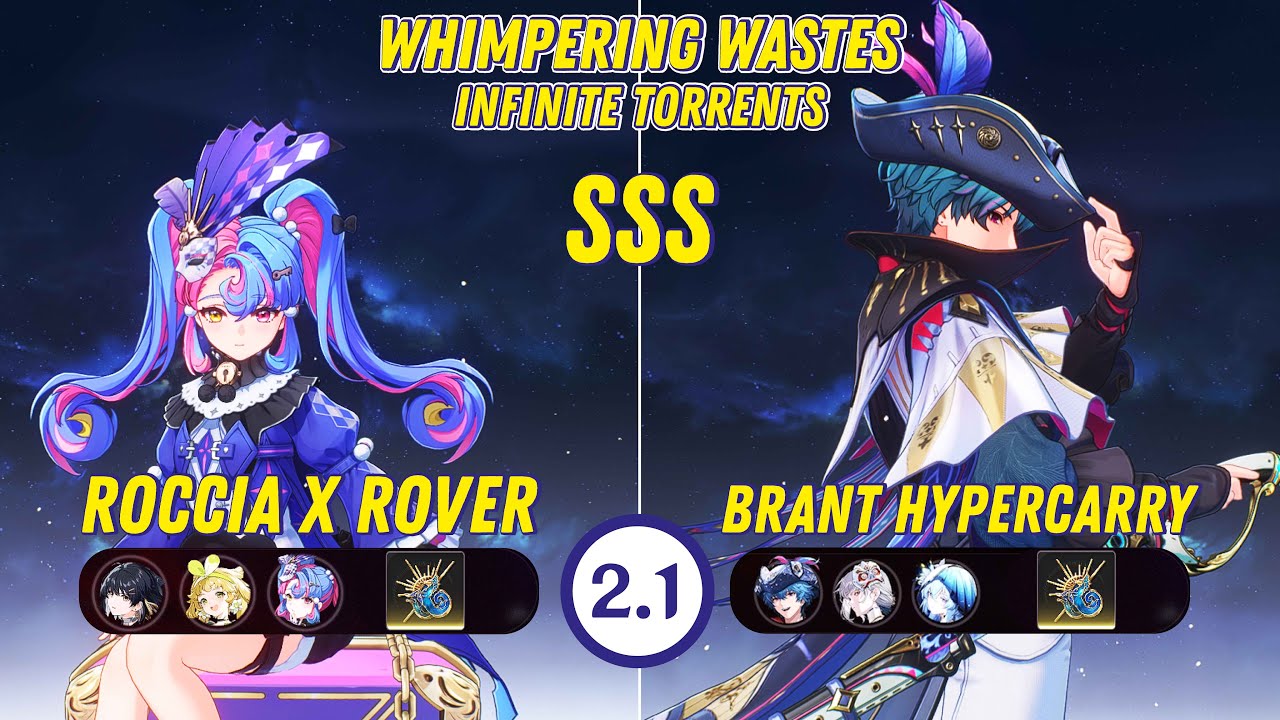 Whimpering Wastes 2.1 | Rover - Brant | Infinite Torrents - Wuthering Waves
