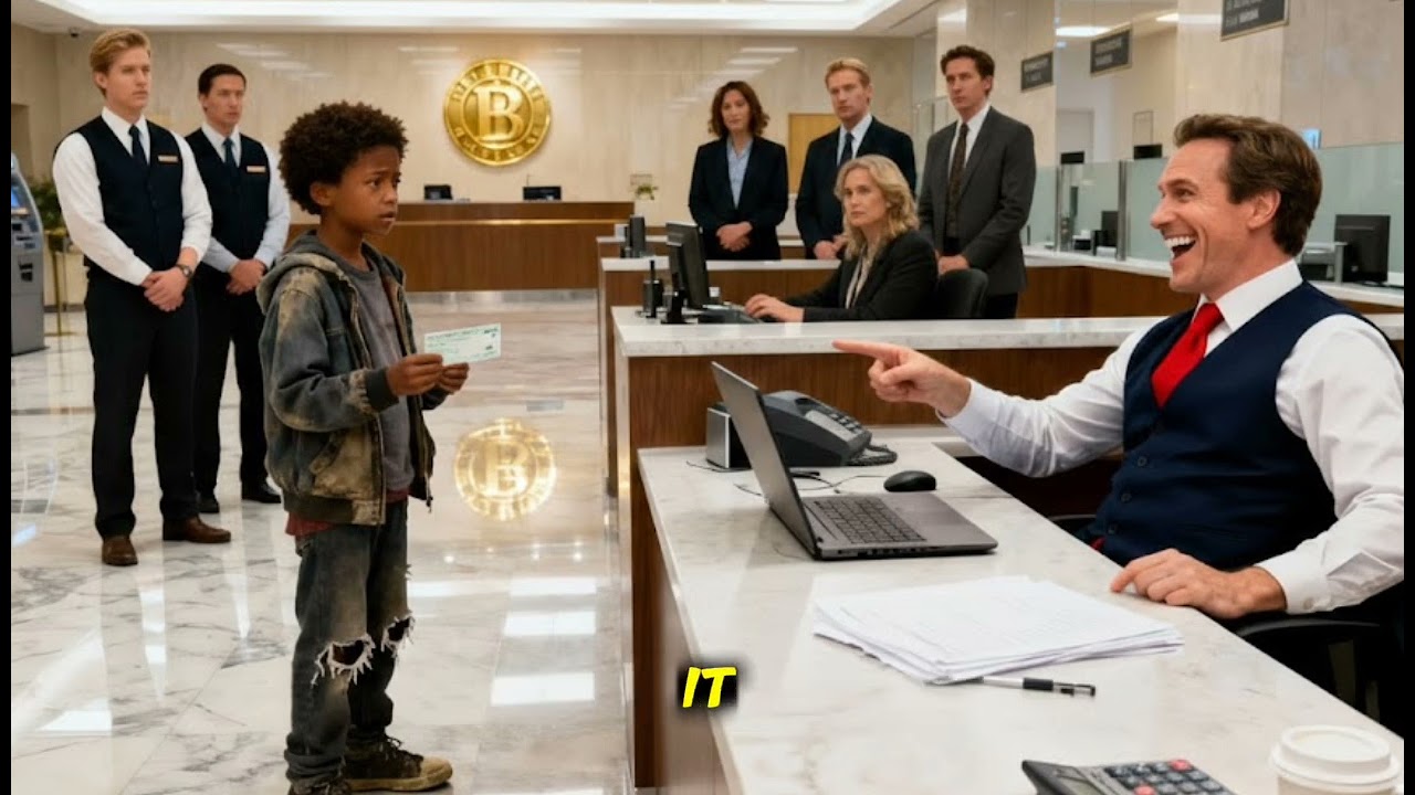 Bank Manager Mocked a Poor Boy… Until He Saw His Account Balance