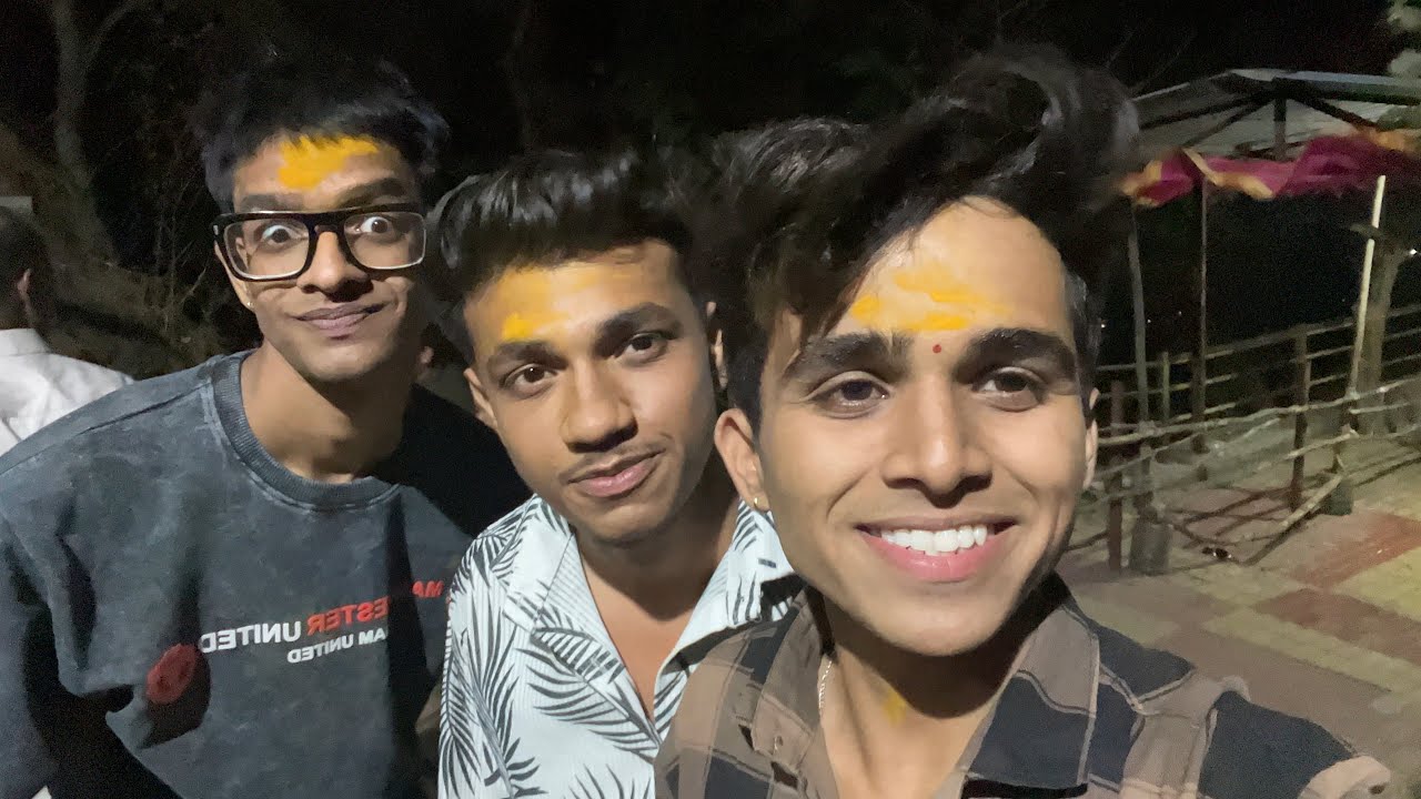 Amhi gelo mulgaon cha jatret 😍 || Atharva sobat zala scam 😂|| #dailyvideo 