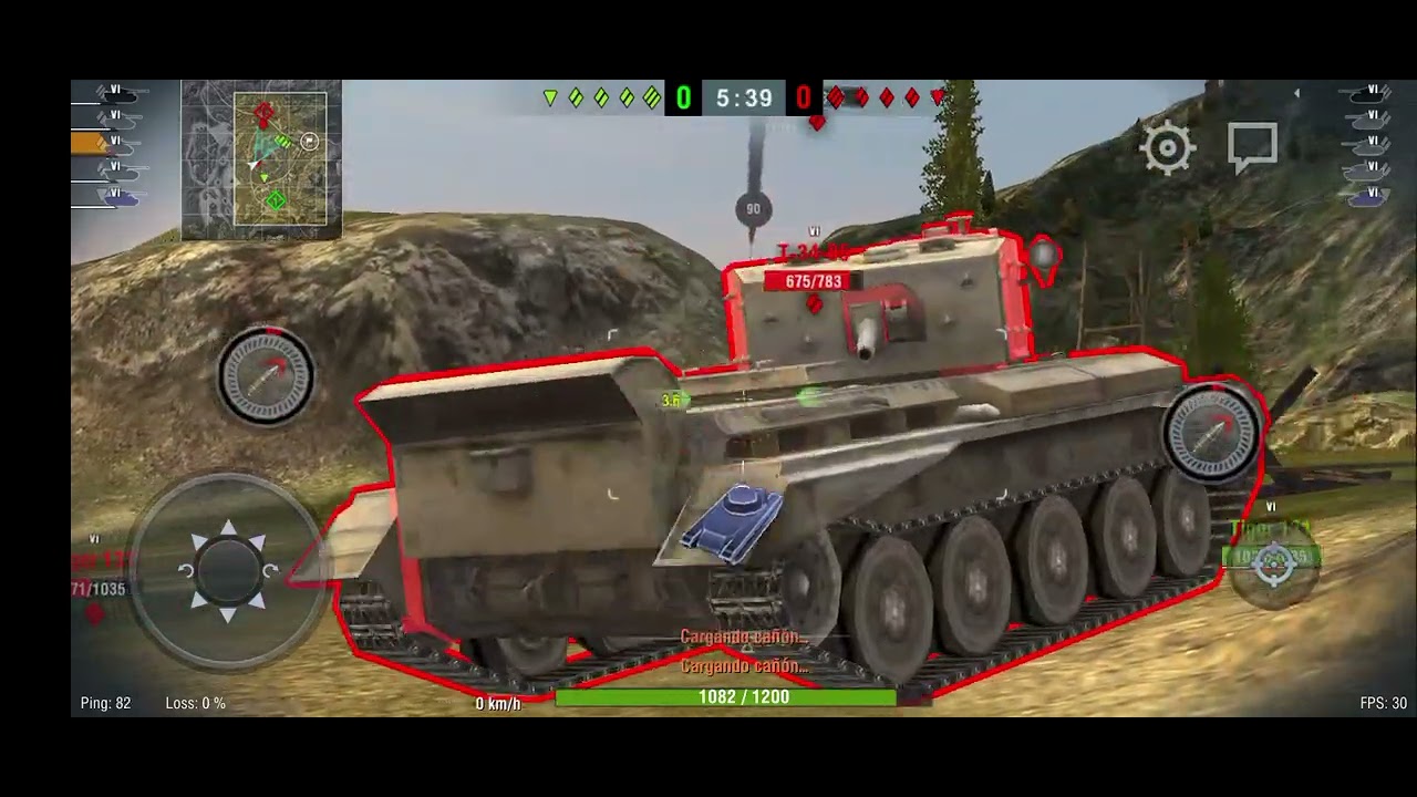 Juego de tanques de guerra y casi me matan
