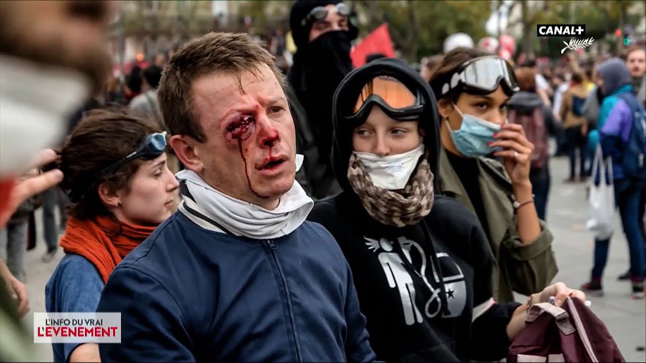 Manifestations : l'usage des grenades - L'Info du Vrai du 22/05 - CANAL+