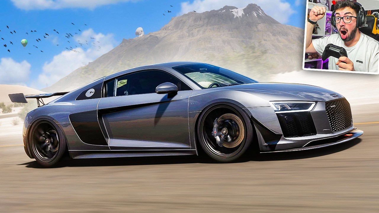 TUNEANDO un AUDI R8 V10 en FORZA HORIZON 5 😍
