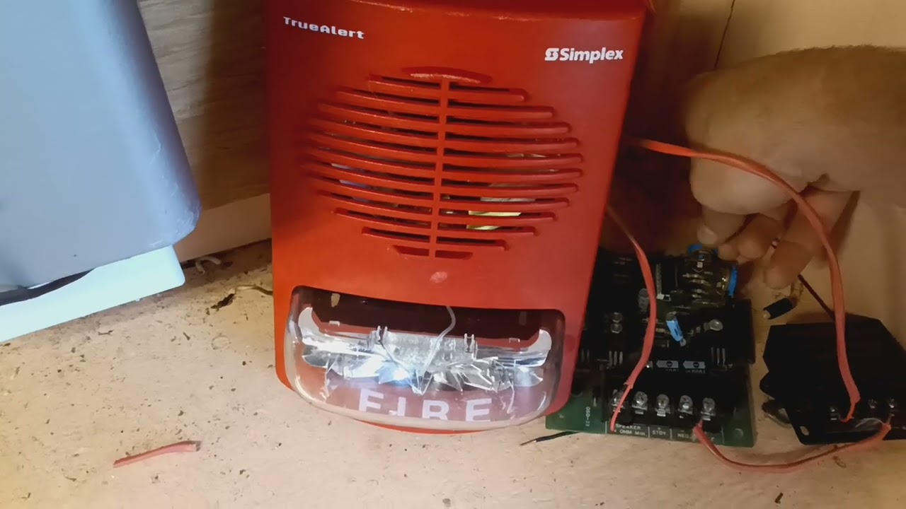 My Simplex Truealert speaker strobe w/ Driver