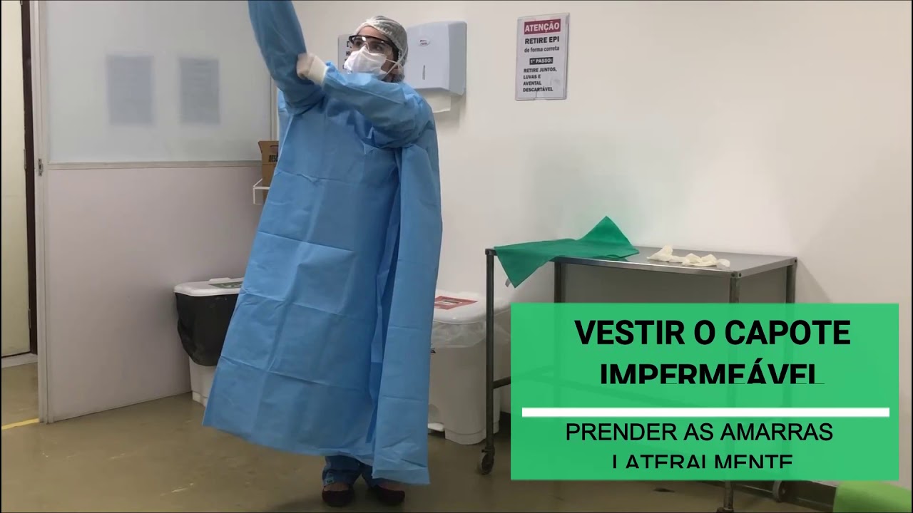 Paramentação e Desparamentação - EPI’s - COVID 19 - HC/UFPE