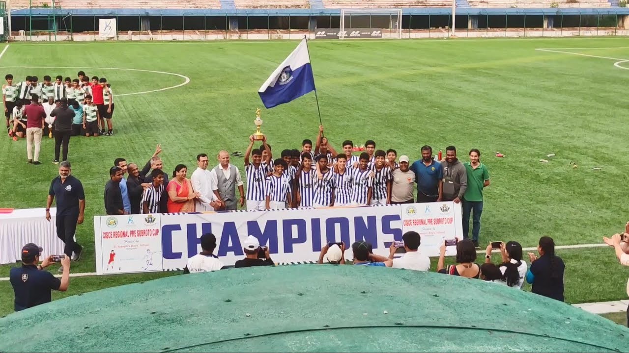 Highlights: CISCE Pre Subroto Cup '22 Finals St. Joseph's Boys' High School (3) v Greenwood Intl (2)