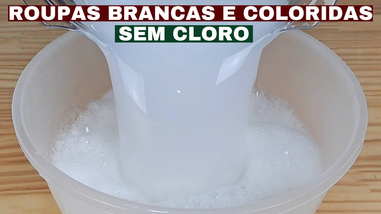 TIRA MANCHAS DE ROUPAS BRANCAS E COLORIDAS - SEM CLORO - MEXEU TÁ PRONTO - ECONOMIZE OU FATURE MUITO