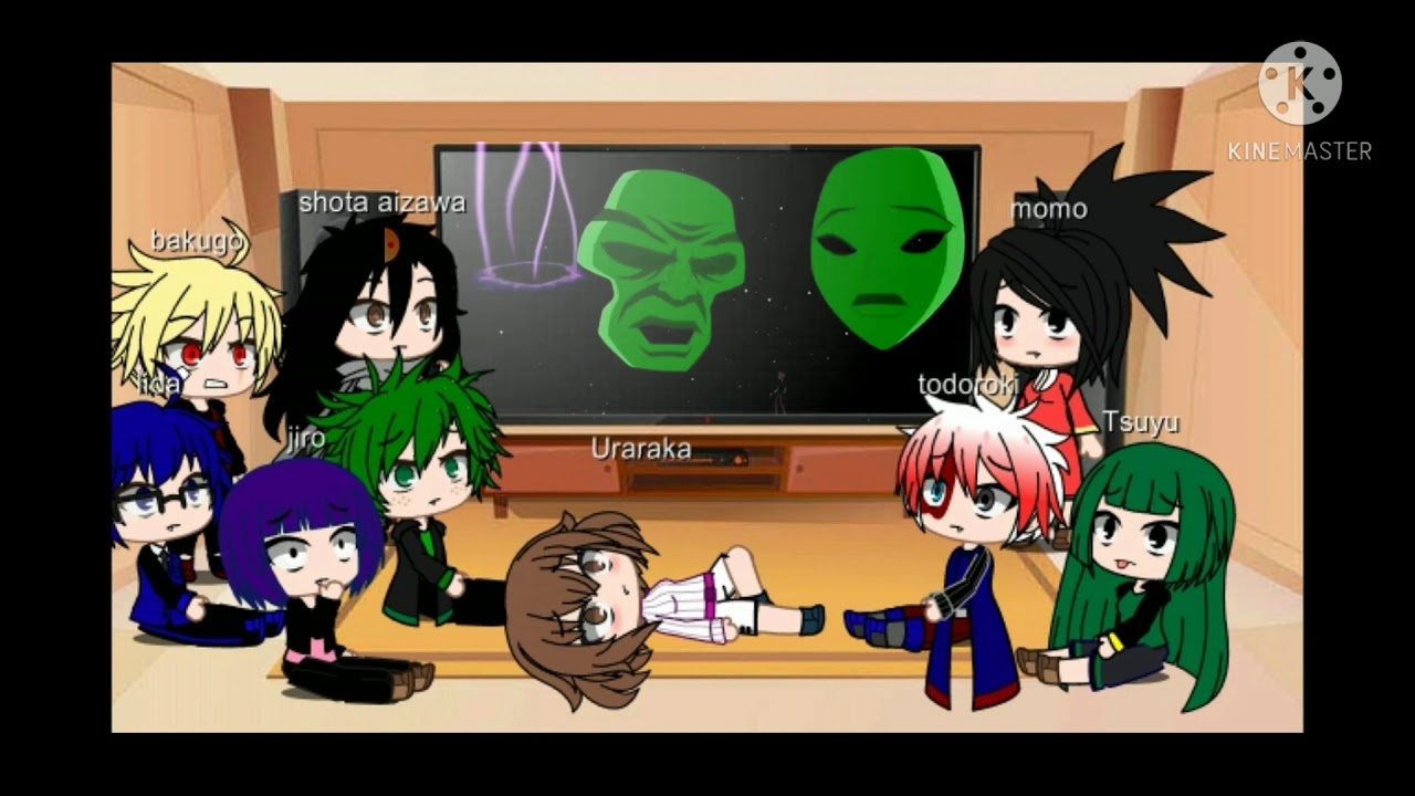 mha react to Ben 10
