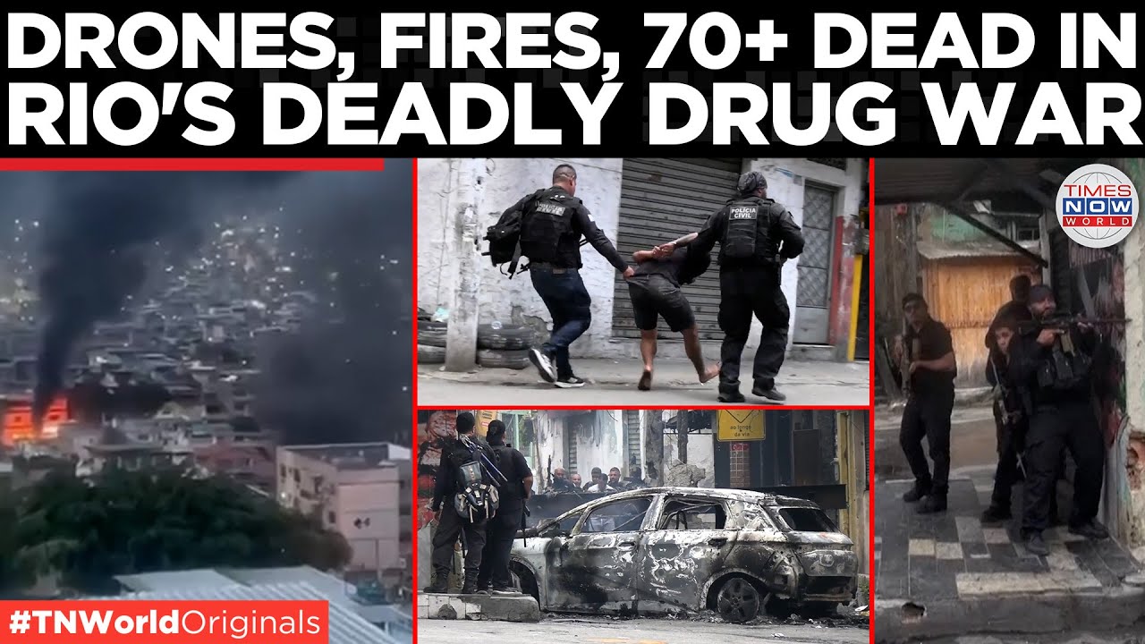 RIO WAR Erupts: 70+ Dead In Largest Anti-Drug Raid