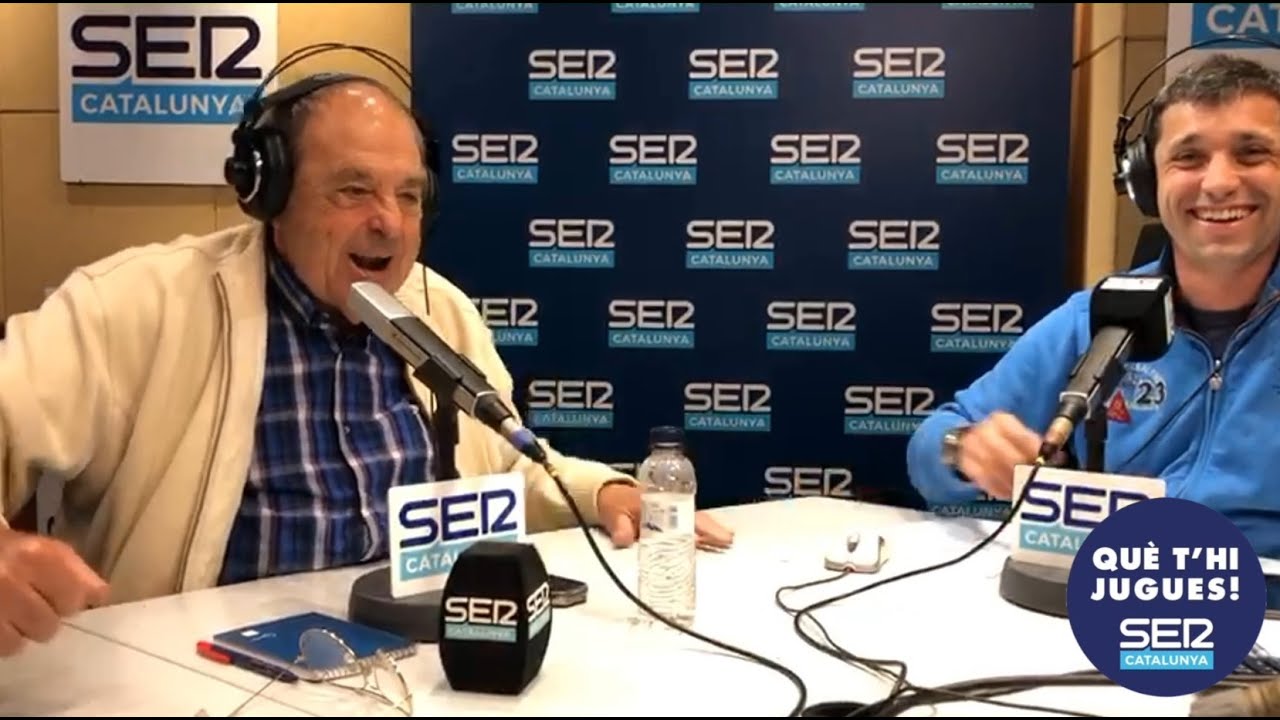 Jaume Creixell amb Octavi Champions: 