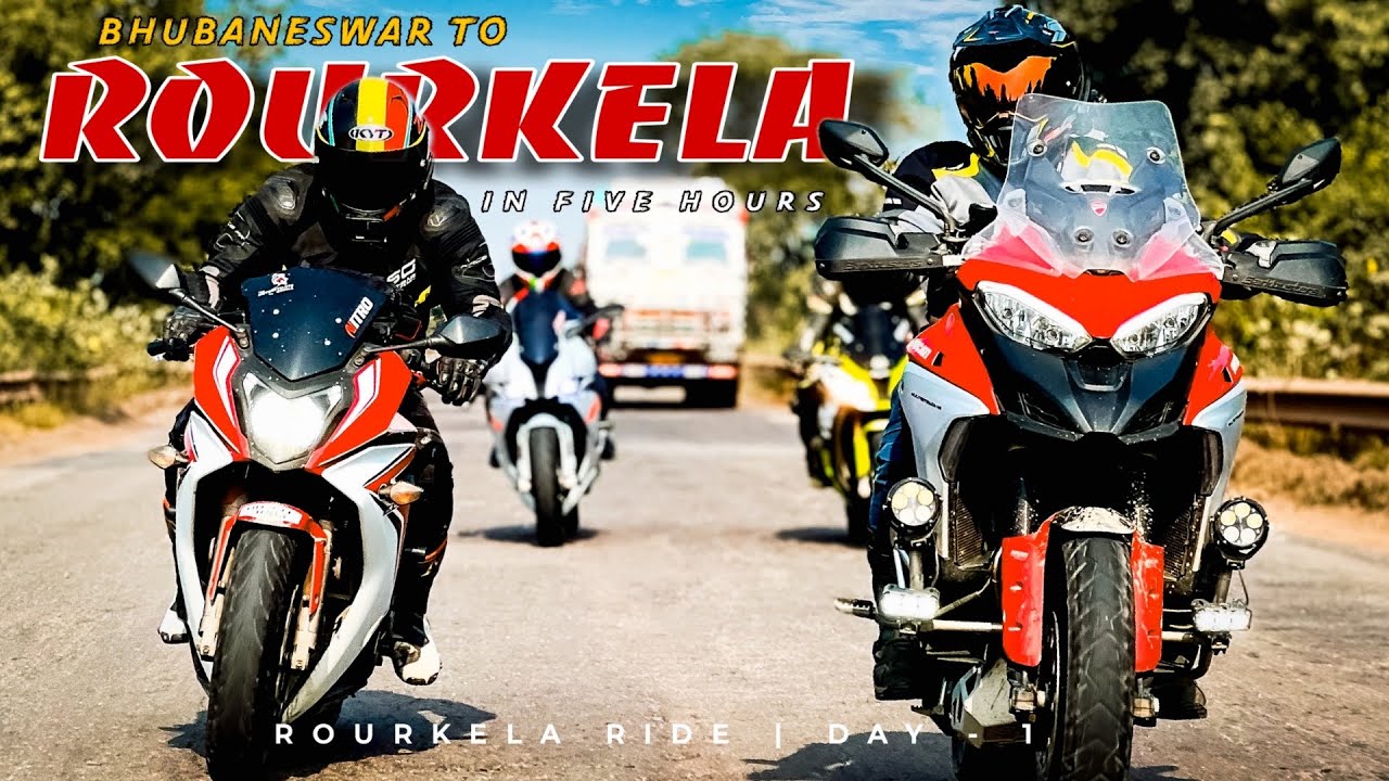 BHUBANESWAR TO ROURKELA IN FIVE HOURS | DAY 1 | ROURKELA RIDE | MEET UP | POWERCREW.