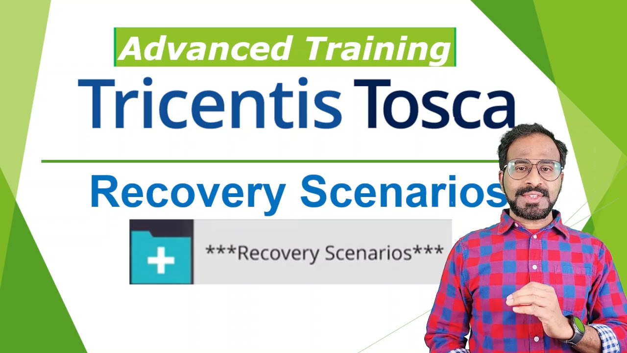 TRICENTIS Tosca 16.0 - Урок 20 | Сценарии восстановления | TestCase и TestStep Level для сценарие...