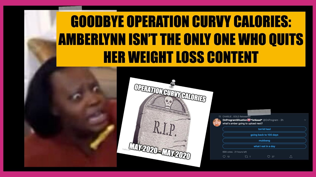 Goodbye Operation Curvy Calories | Charlie Gold & On Program Situation Have Zero Accountability