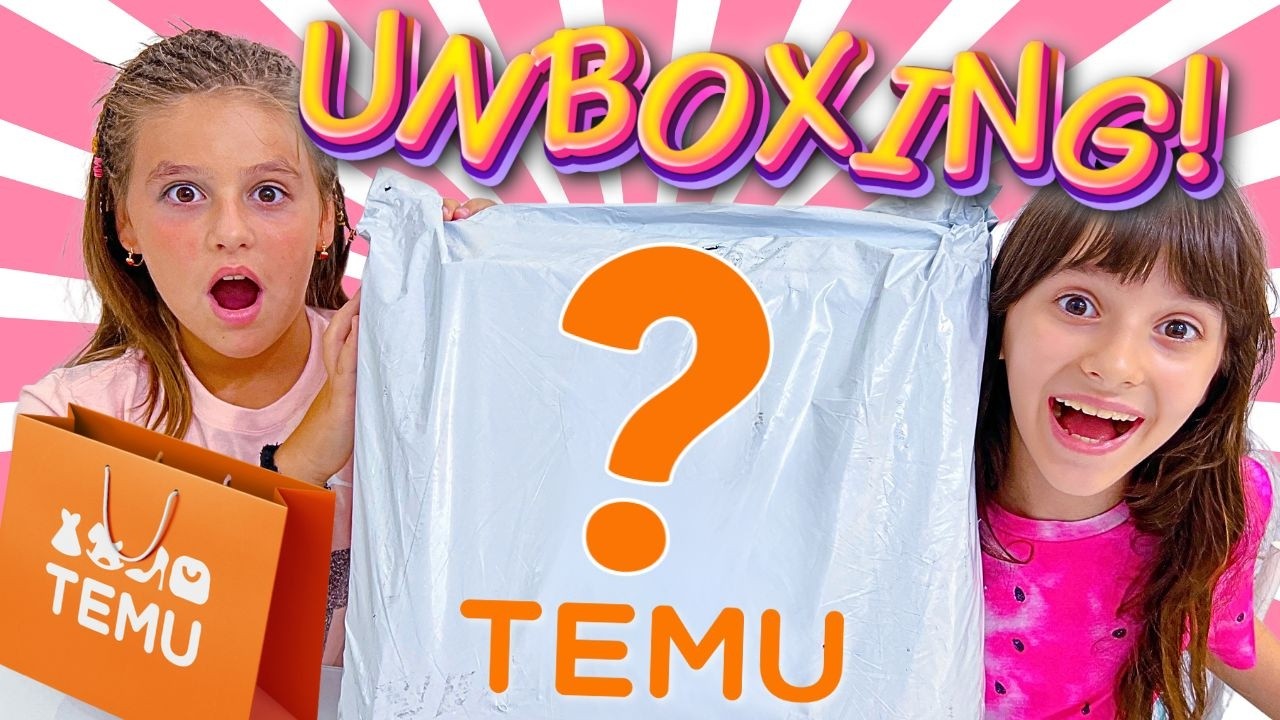🛍️ Unboxing Temu con Azzurra e Alyssa! 🛍️