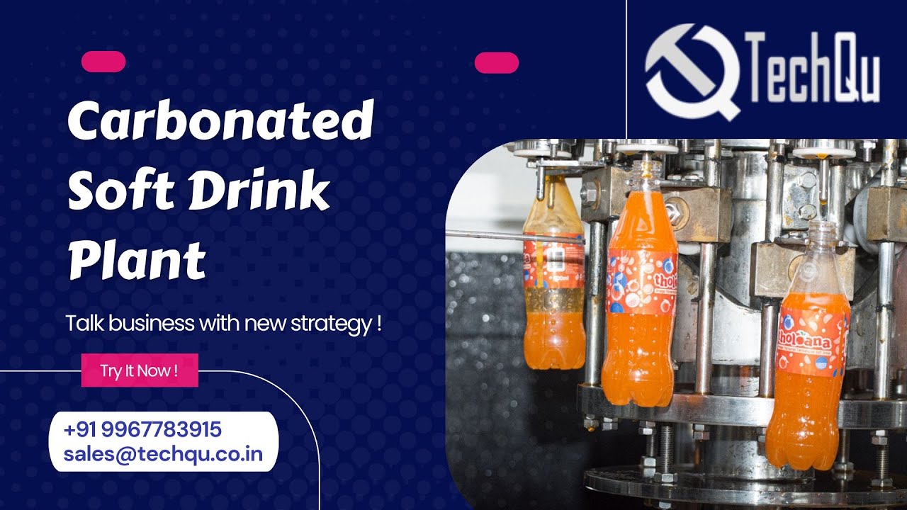 Carbonated Soft Drink Plant 30 BPM | Start Soft Drink Manufacturing Business | Cold Drinks Business