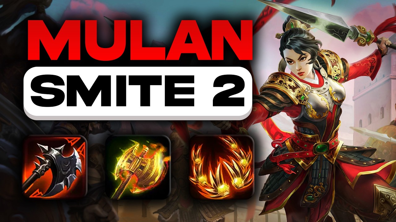 SUPPORT TRES AGRESSIF ! (Build Mulan Smite2)