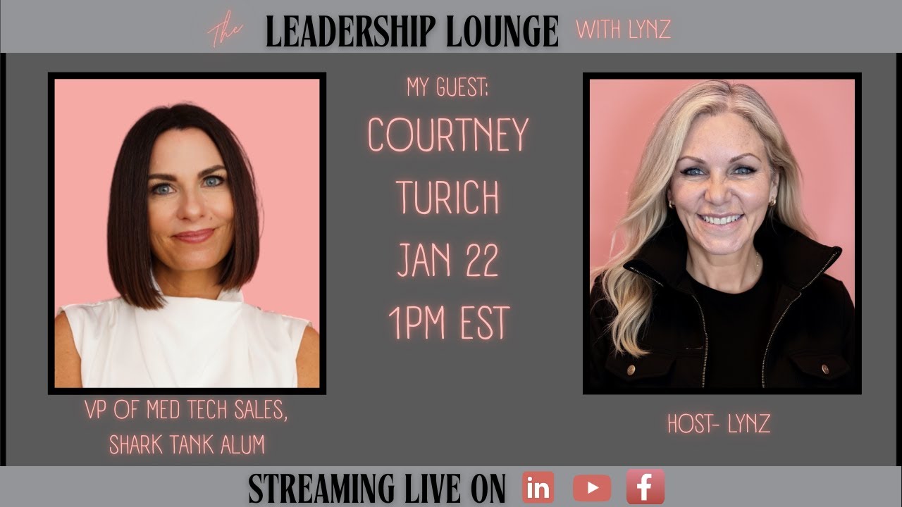 Courtney Turich enters THE LEADERSHIP LOUNGE