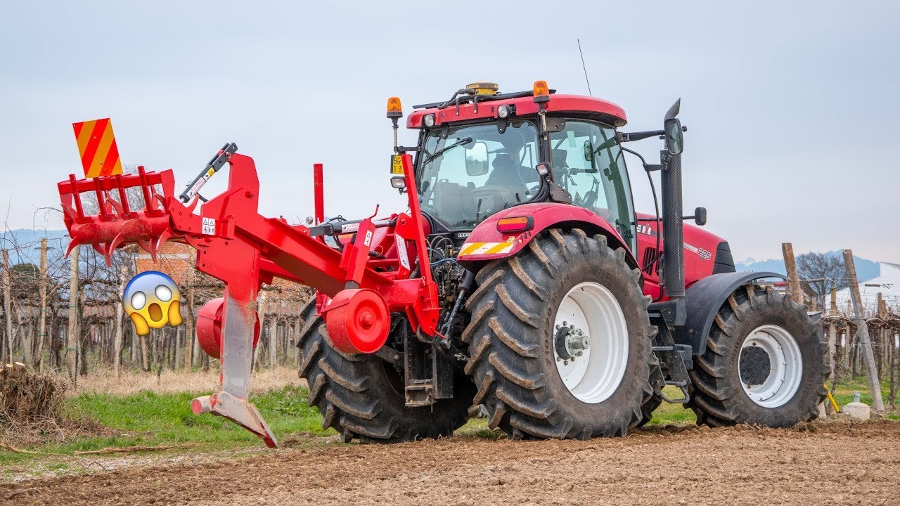 Case IH Puma 225 CVX + Ripuntatore 1 Ancora (1,5 metri!!!) F.lli DRIGO